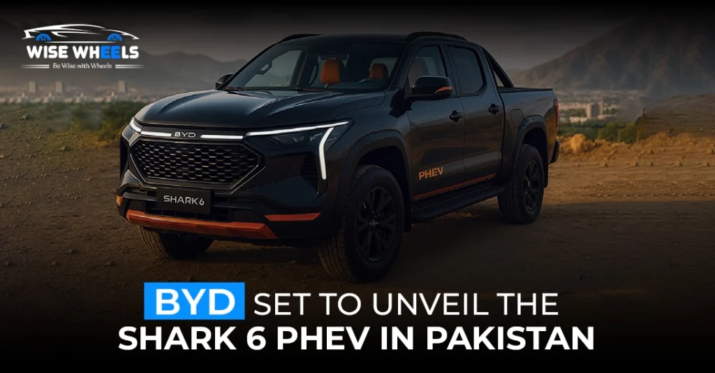 BYD Set to Unveil the Shark 6 PHEV in Pakistan
