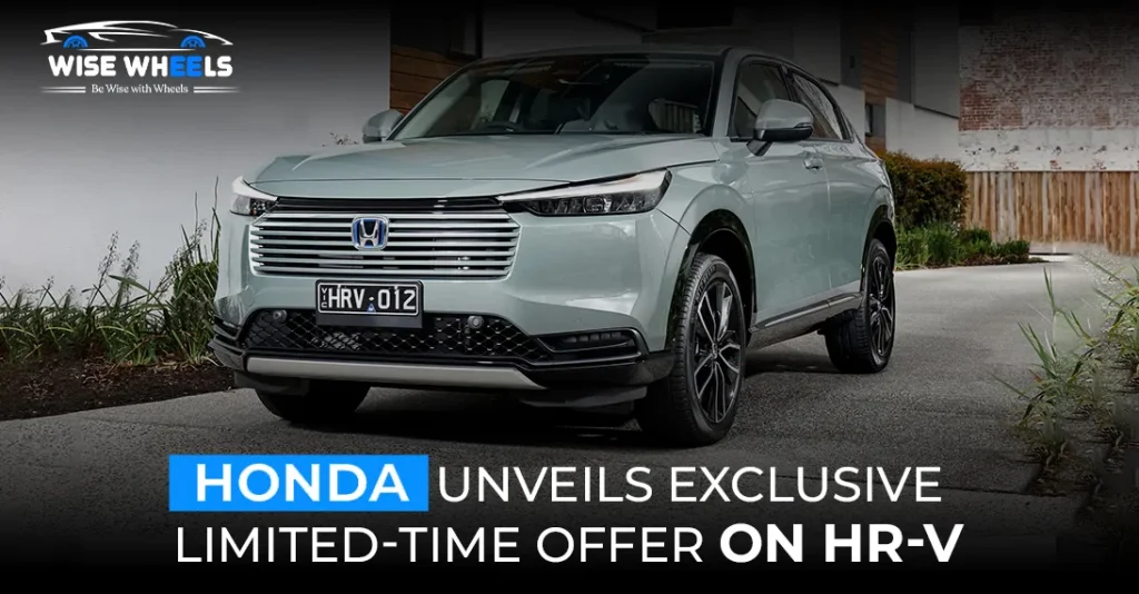Honda Unveils Exclusive Limited-Time Offer on HR-V