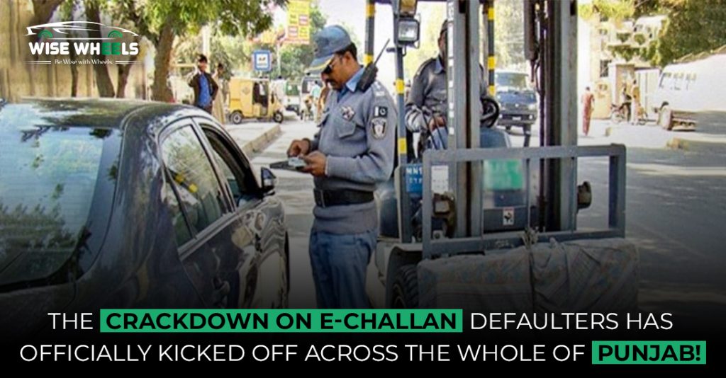 The Crackdown on E-Challan Defaulters has Officially Kicked off Across the Whole of Punjab!