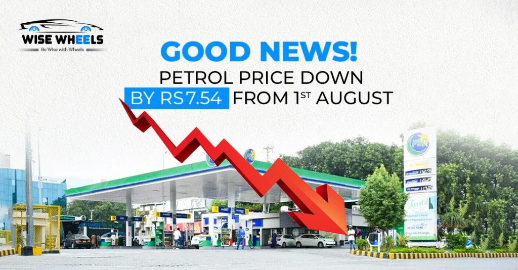 Good News! Petrol Price Down by Rs 7.54 from Aug 1