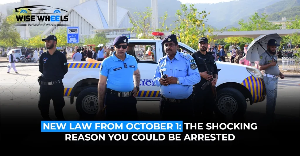 New Law from October 1: The Shocking Reason You Could Be Arrested While Driving