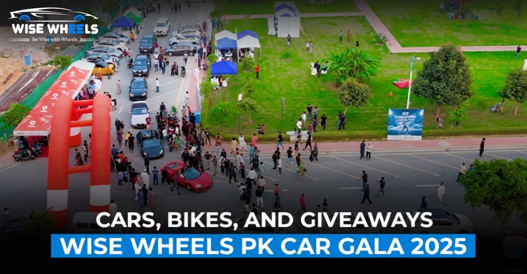 Cars, Bikes, and Giveaways: Wise Wheels PK Car Gala 2025
