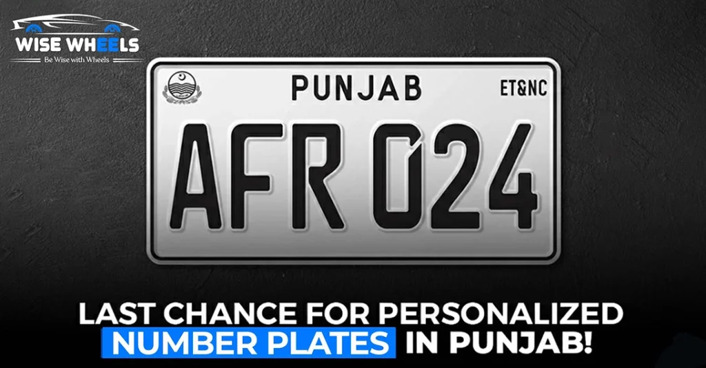 Don’t Miss Out on Your Chance for Personalized Number Plates in Punjab!