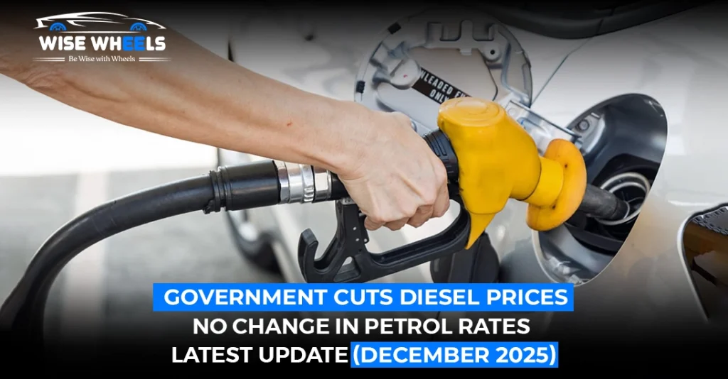 Government Cuts Diesel Prices, No Change in Petrol Rates: Latest Update (December 2025)