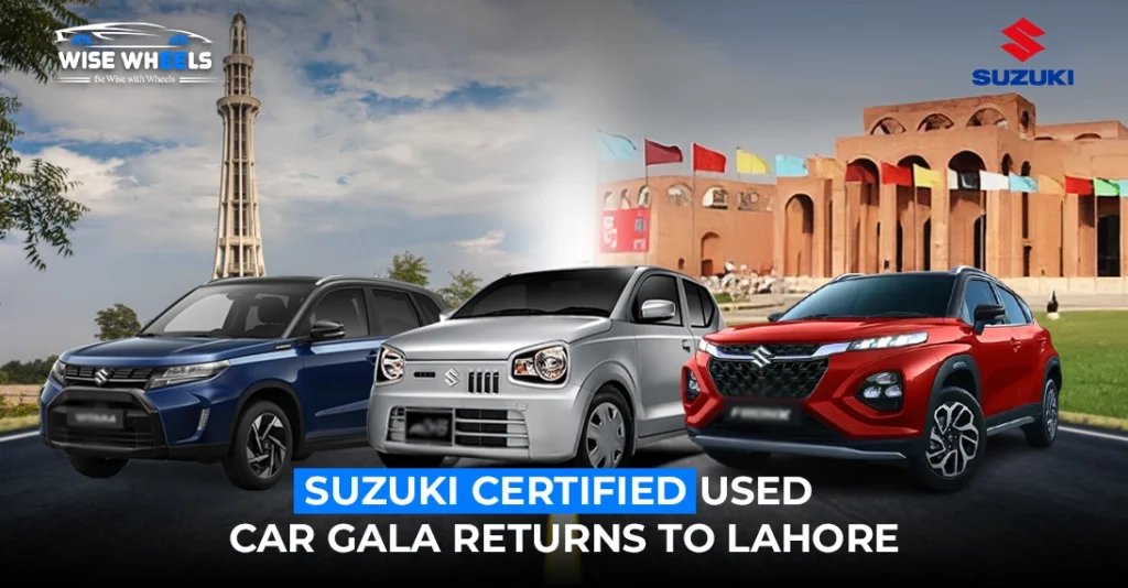 Suzuki Certified Used Car Gala Returns to Lahore