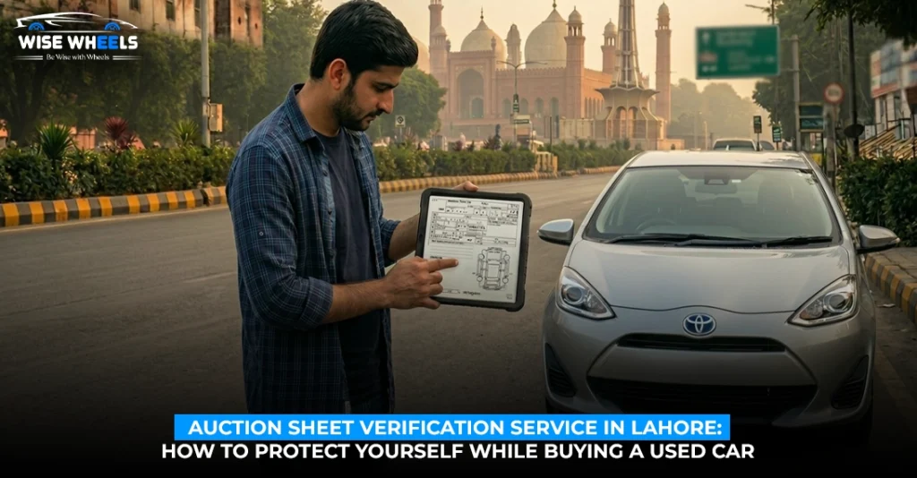 Auction Sheet Verification Service in Lahore: How to Protect Yourself While Buying a Used Car