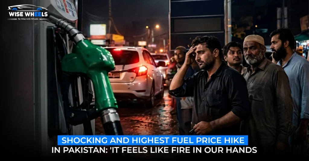 Shocking and Highest Fuel Price Hike in Pakistan: ‘It Feels Like Fire in Our Hands’