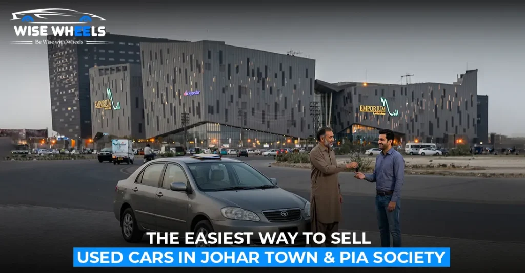 The Easiest Way to Sell Used Cars in Johar Town & PIA Society