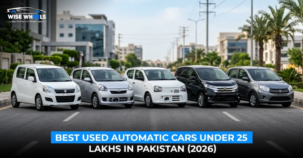 Best Used Automatic Cars Under 25 Lakhs in Pakistan (2026)