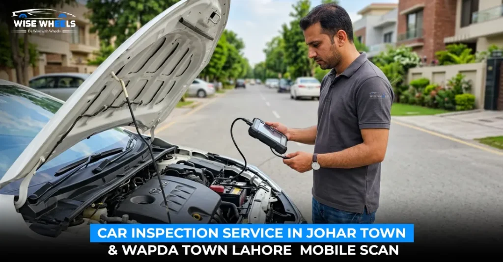 Car Inspection Service in Johar Town & Wapda Town Lahore | Mobile Scan