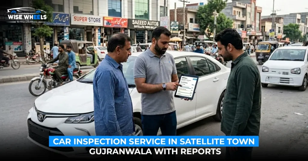 Car Inspection Service in Satellite Town Gujranwala with Reports