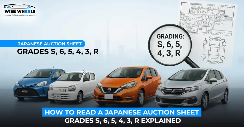 How to Read a Japanese Auction Sheet: Grades S, 6, 5, 4, 3, R Explained