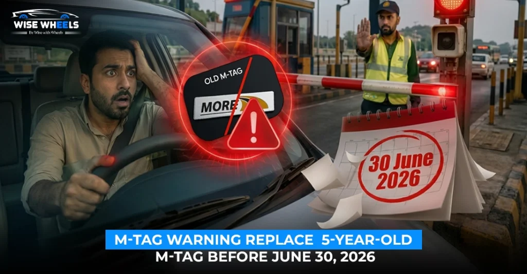 M-Tag Warning for Pakistani Motorists: Replace Your 5-Year-Old M-Tag Before June 30, 2026