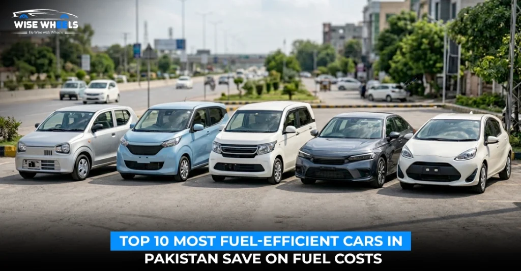 Top 10 Most Fuel-Efficient Cars in Pakistan 2026 | Save on Fuel Costs