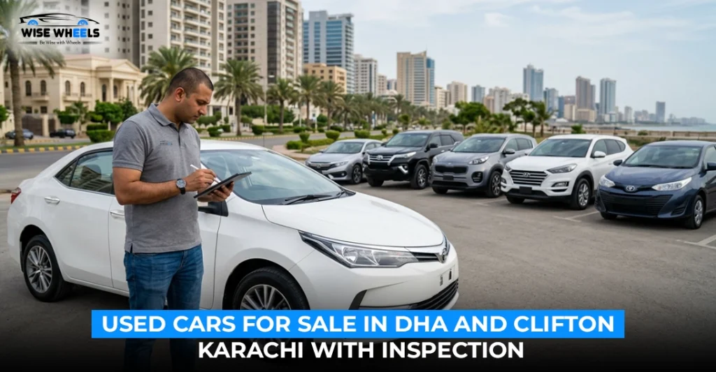 Used Cars for Sale in DHA and Clifton Karachi with Inspection