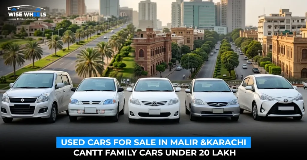 Used Cars for Sale in Malir & Karachi Cantt | Family Cars Under 20 Lakh
