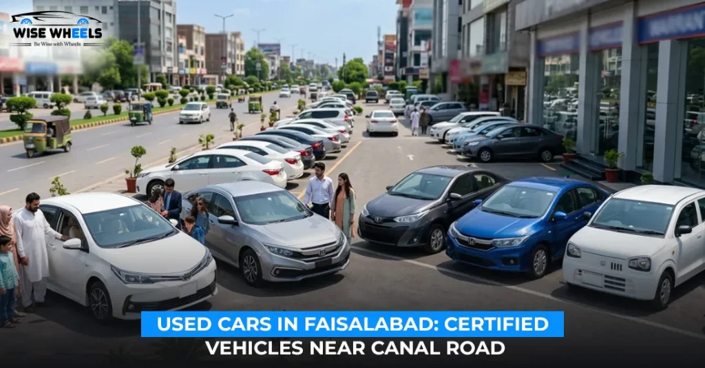 Used Cars in Faisalabad: Certified Vehicles Near Canal Road