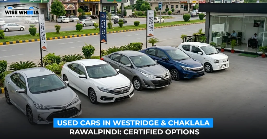 Used Cars in Westridge & Chaklala Rawalpindi: Certified Options for Smart Buyers