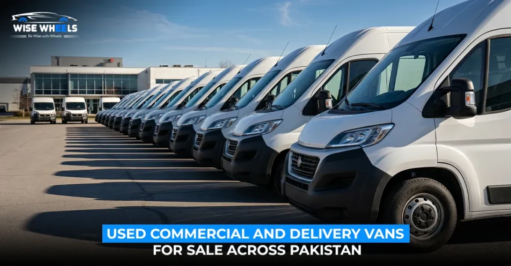 Used Commercial and Delivery Vans for Sale Across Pakistan