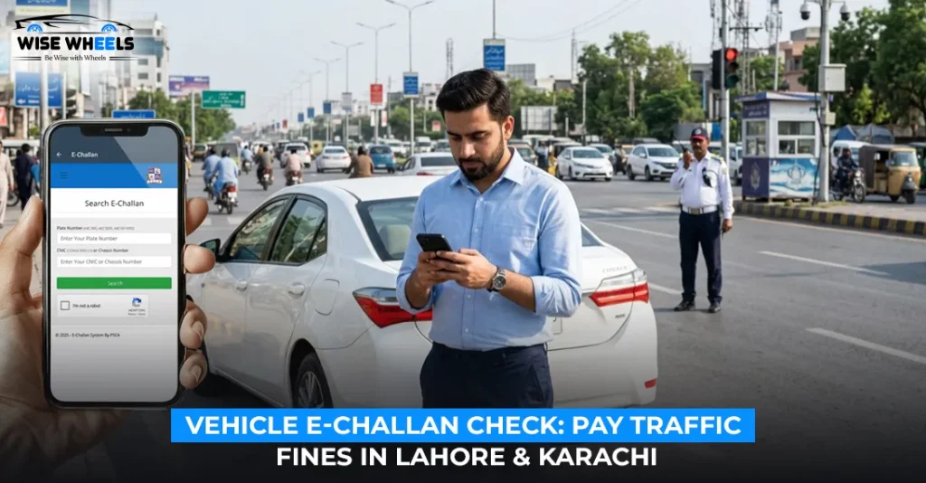 Vehicle E-Challan Check: How to Check and Pay Traffic Fines in Lahore & Karachi