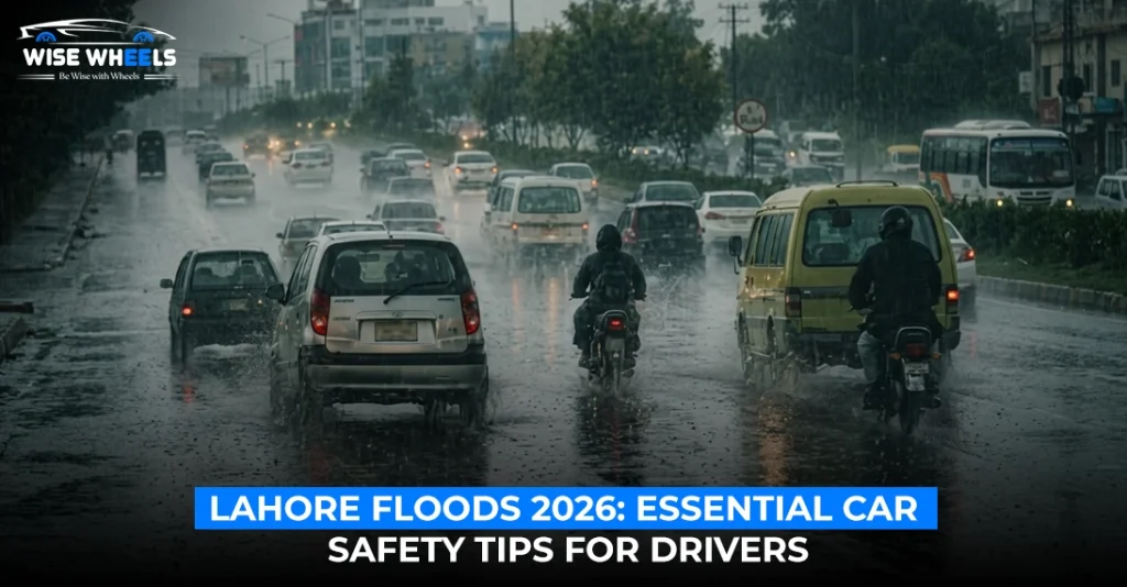 Lahore Floods 2026: Essential Car Safety Tips for Drivers