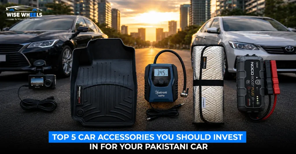 Top 5 Car Accessories You Should Invest in for Your Pakistani Car