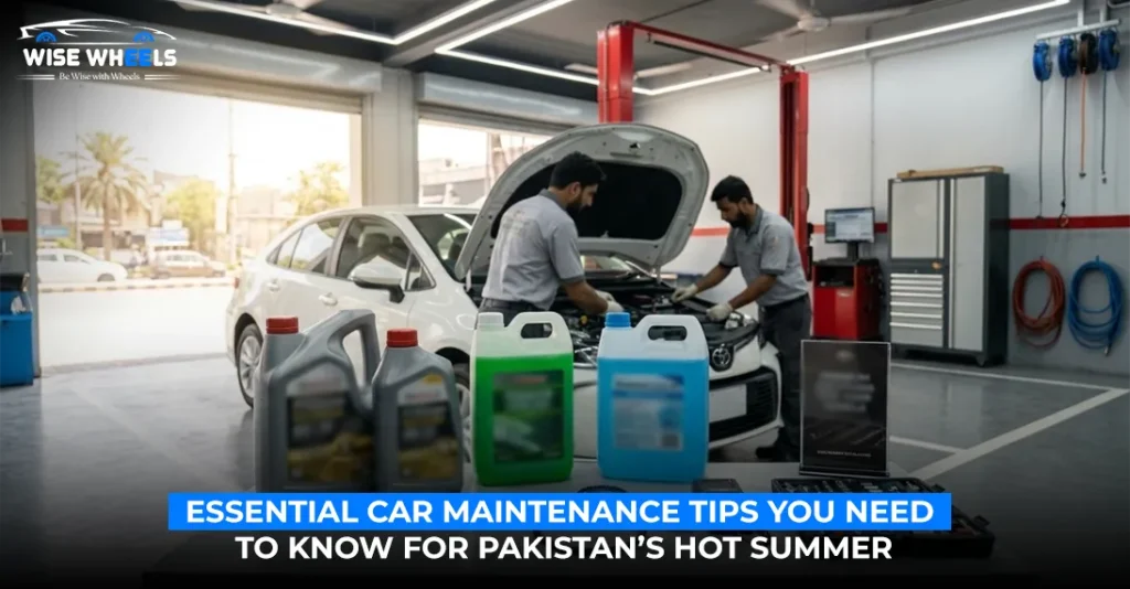 Essential Car Maintenance Tips You Need to Know for Pakistan’s Hot Summer