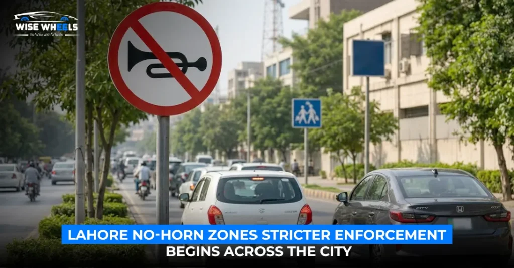 Lahore No-Horn Zones: Stricter Enforcement Begins Across the City
