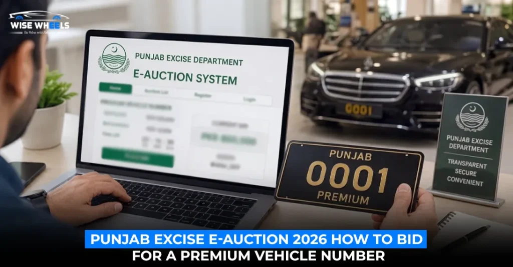 Punjab Excise E-Auction 2026: How to Bid for a Premium Vehicle Number